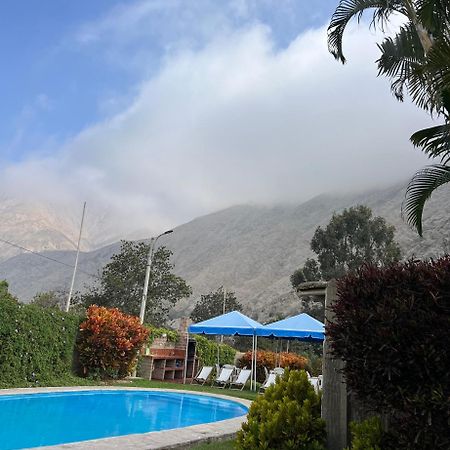 San Jeronimo River Lodge Lunahuaná Dış mekan fotoğraf