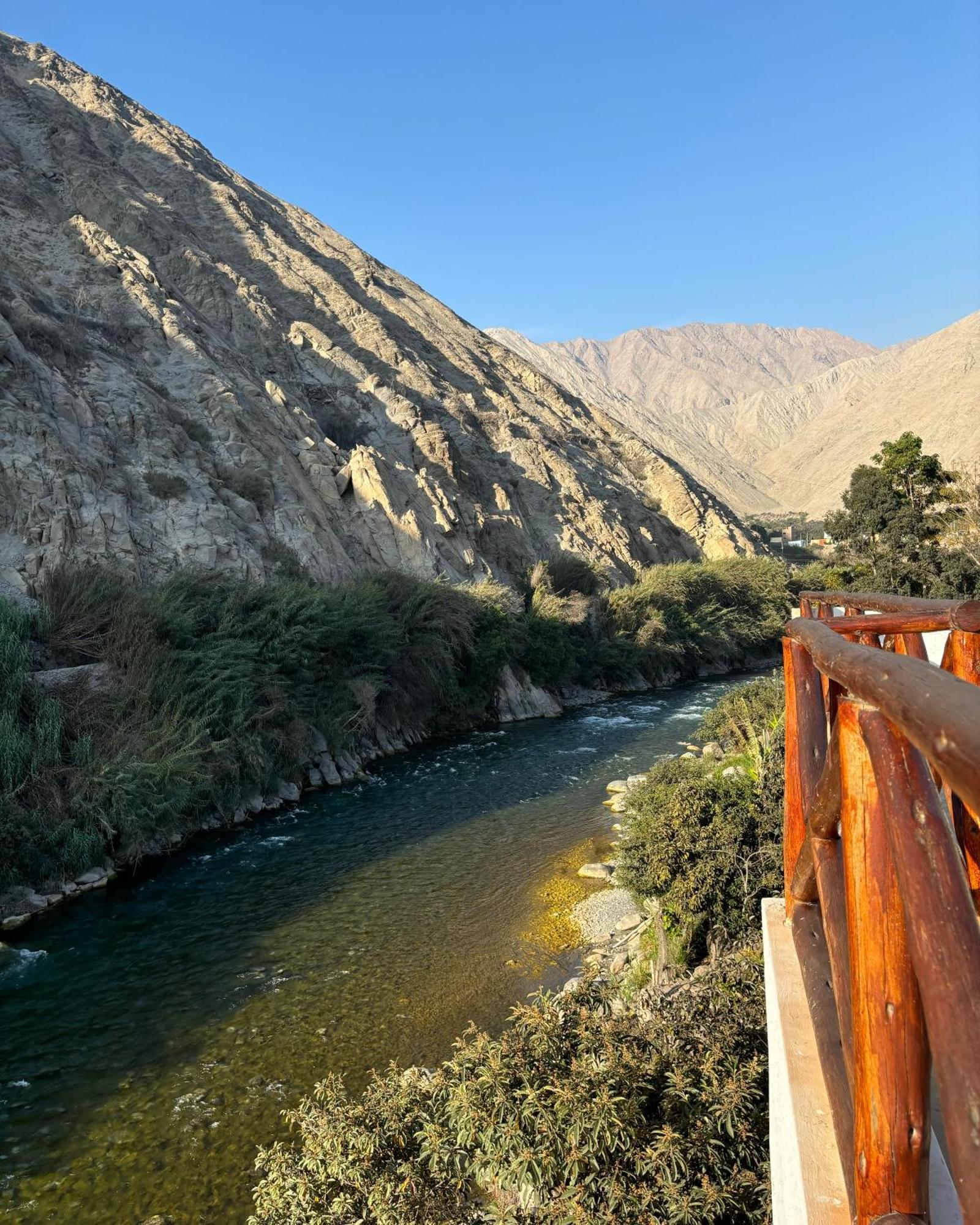 San Jeronimo River Lodge Lunahuaná Dış mekan fotoğraf
